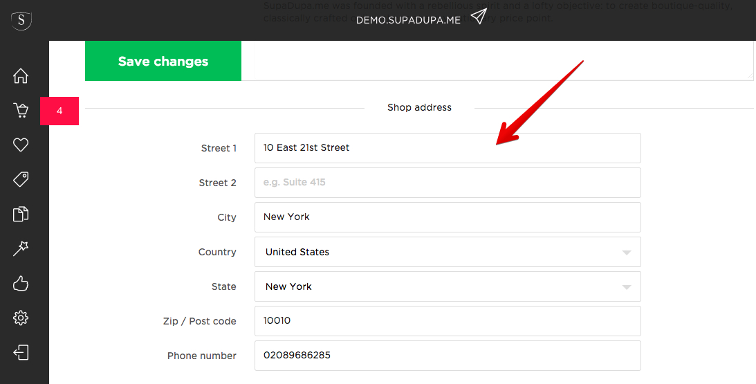 USPS shipping labels via your store's backoffice SupaDupa